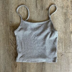 American Eagle Grey Tank Top